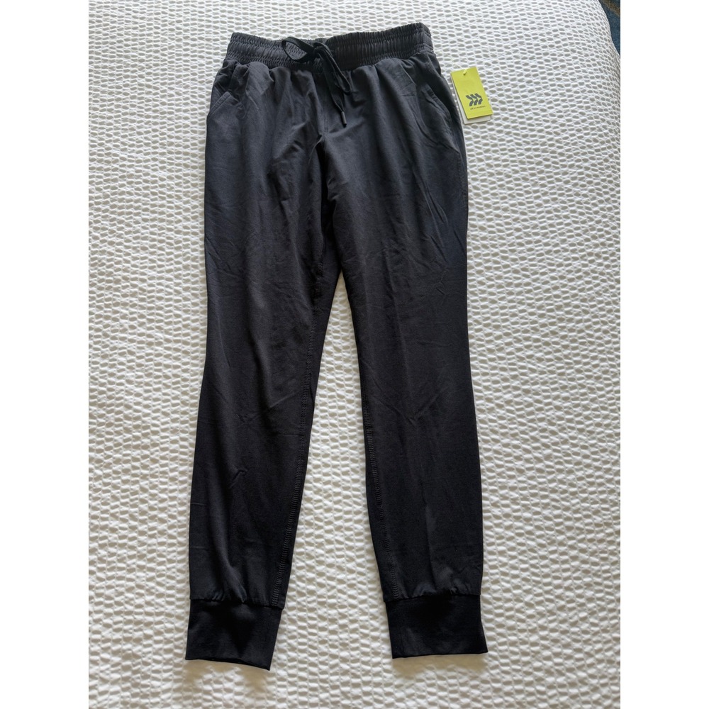 All in Motion Womens Soft Stretch Jogger Heathered Black XS Slim Fit NWT